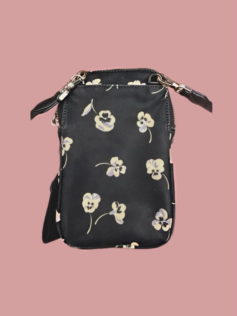 Kate Spade Chelsea “Pansey Ditsy” Zip phone Crossbody- - Picture 3 of 10